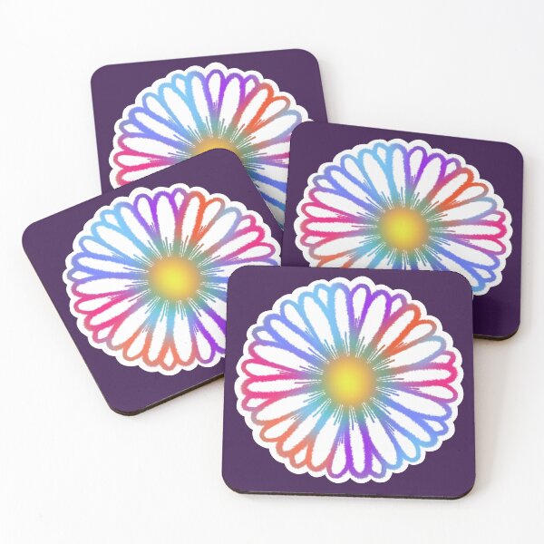 Item preview, Rainbow bright flower designed and sold by ShareJoy.