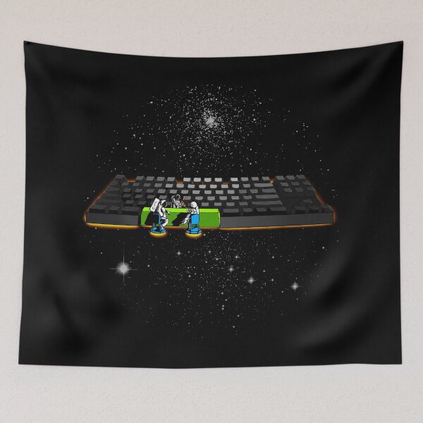 Item preview, SPACE BAR digital illustration designed and sold by fuzzytooth.