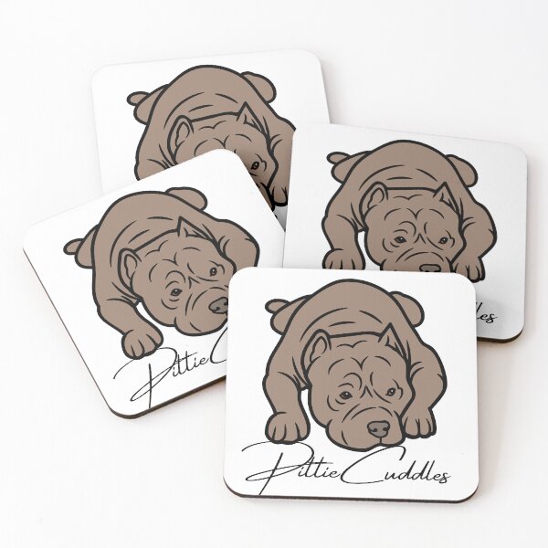 Item preview, Pitbull Cuddles designed and sold by travelanddogs.