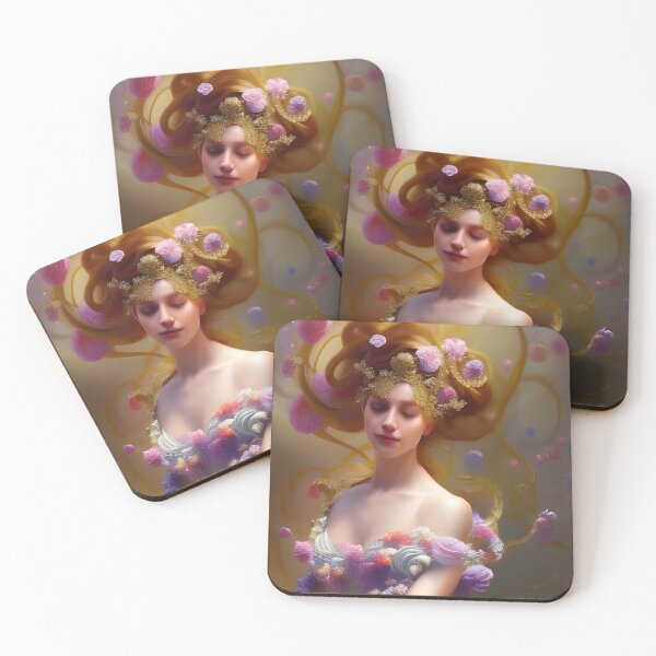 Item preview, Rococo flower swirl 01 designed and sold by Cheekygringo.