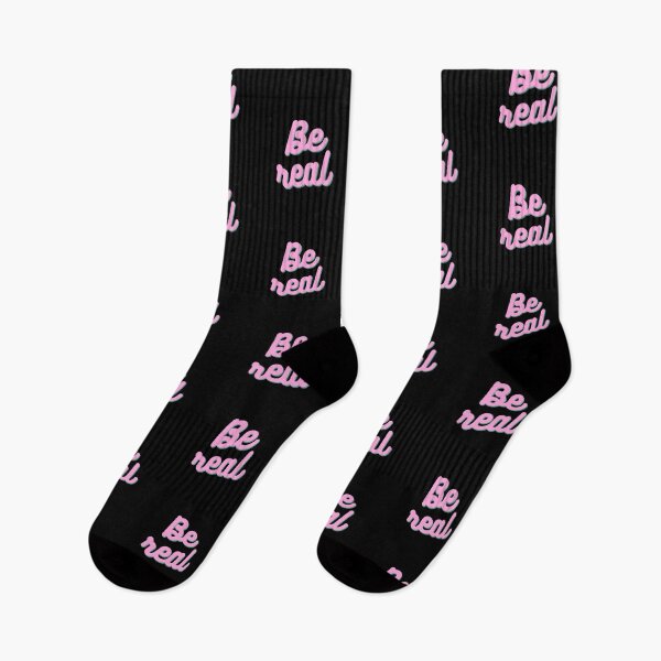 Item preview, Be Real - quote - Pink designed and sold by Photoshop Is My Passion.