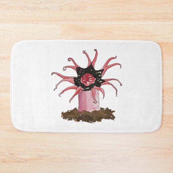Item preview, Anemone Stinkhorn Fungus Watercolour White designed and sold by Nicky Rollings.