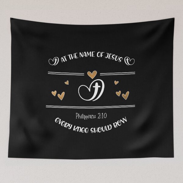 Item preview, Christian Design - At the name of Jesus designed and sold by simplydesignart.