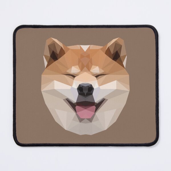 Item preview, Shibu Inu Poly Art designed and sold by hunnyworks-.