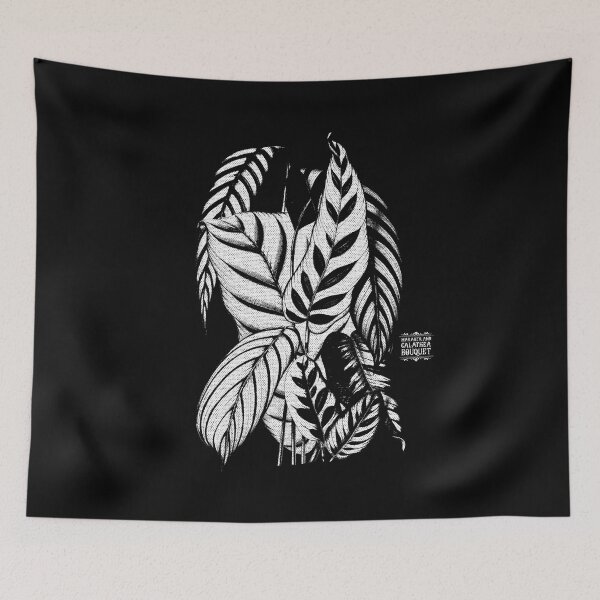 Item preview, Maranta and Calathea Plants | White Artwork |  designed and sold by VintagePlantJoy.