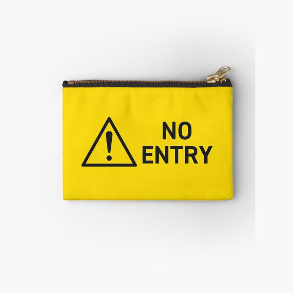 Item preview, No Entry Safety Warning Sign designed and sold by VoodooCircus.