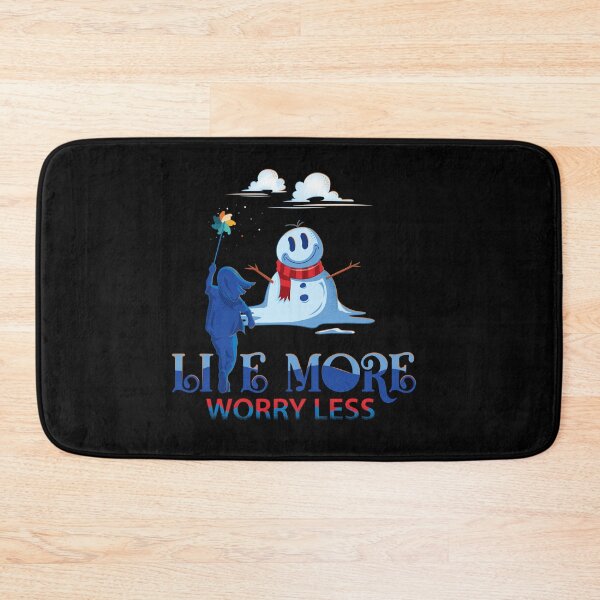 Item preview, Live More Worry Less designed and sold by Tara Light.