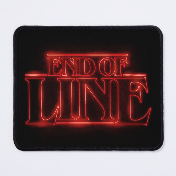 Item preview, End Of Line (Stranger Things Style) designed and sold by thmadethis.
