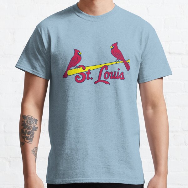 St. Louis Cardinals Youth Distressed Logo T-Shirt - Gray