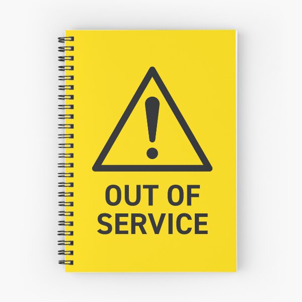 Item preview, Out Of Service Safety Warning Sign designed and sold by VoodooCircus.
