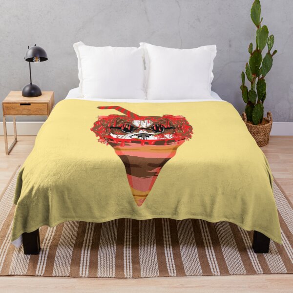 Item preview, grime art chocolate dog strawberry ice cream illustration designed and sold by AmsaOza.