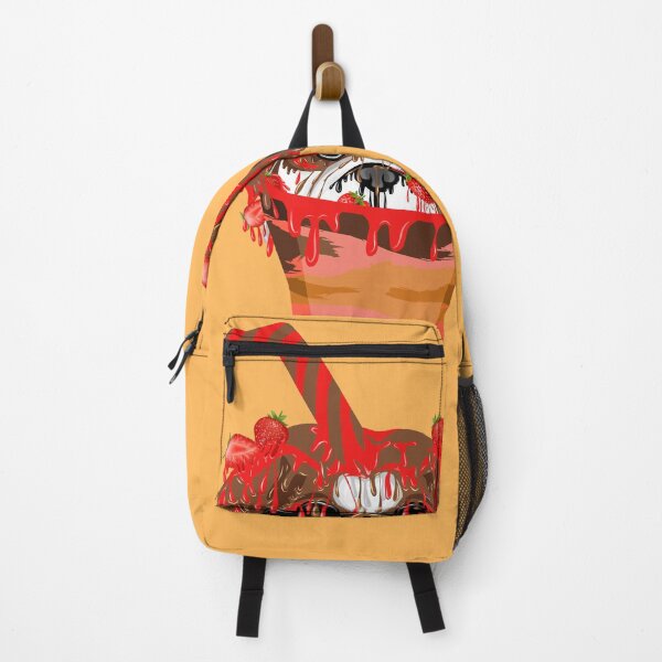 Item preview, grime art chocolate dog strawberry ice cream illustration designed and sold by AmsaOza.