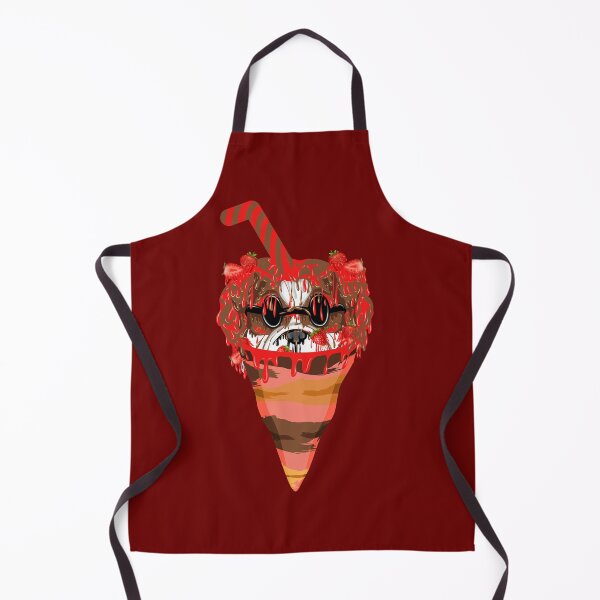 Item preview, grime art chocolate dog strawberry ice cream illustration designed and sold by AmsaOza.