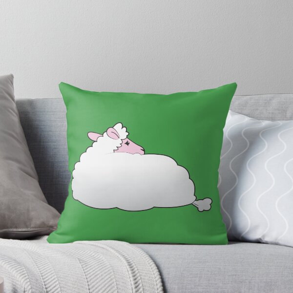 Item preview, A sheep sitting with its back to you designed and sold by jazzydevil.