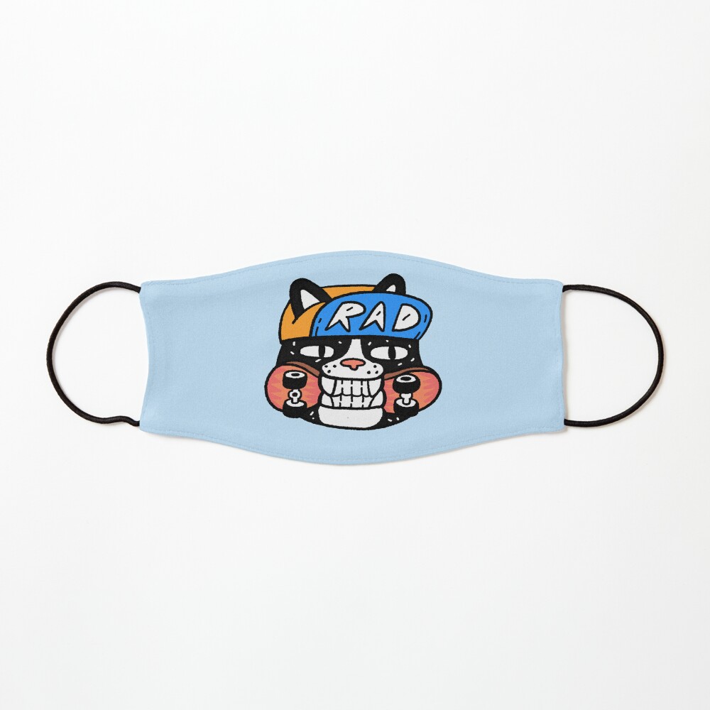 Rad Cat Skate or Die Mask