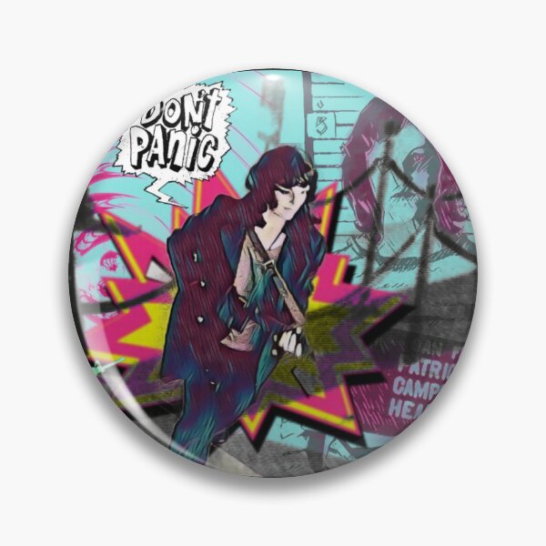 Item preview, Patty Hearst don't panic designed and sold by FoxweaselArt.