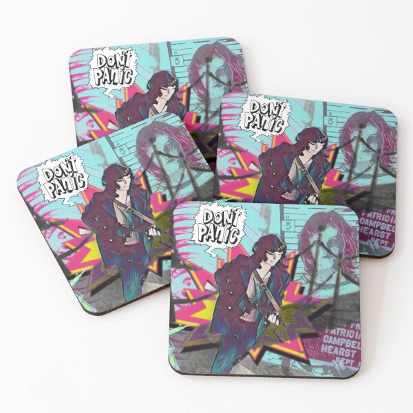 Item preview, Patty Hearst don't panic designed and sold by FoxweaselArt.