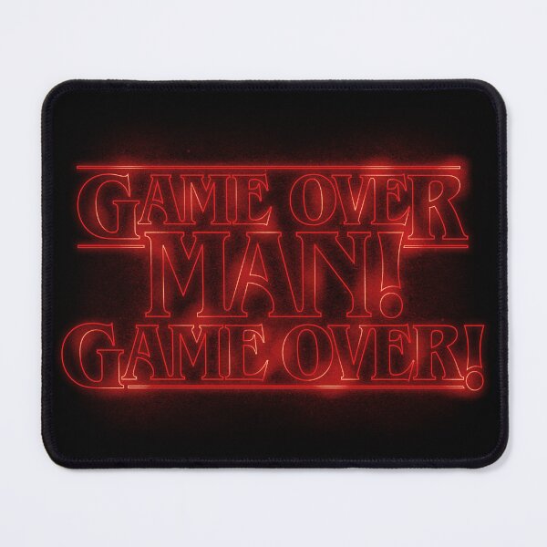 Item preview, Game Over Man! Game Over! (Stranger Things Style) designed and sold by thmadethis.