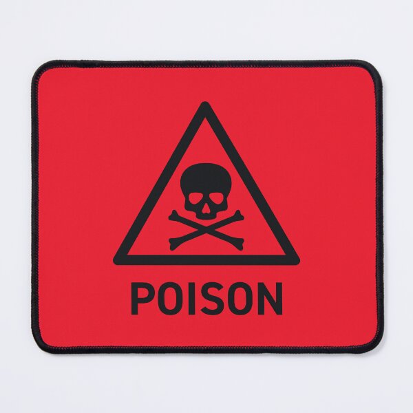 Artikelvorschau, Poison Safety Warning Sign Red entworfen und verkauft von VoodooCircus.