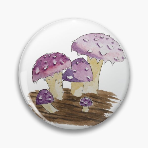 Item preview, Pholiota polychroa Scaly Cap Mushrooms White designed and sold by Nicky Rollings.