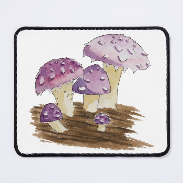 Item preview, Pholiota polychroa Scaly Cap Mushrooms White designed and sold by Nicky Rollings.
