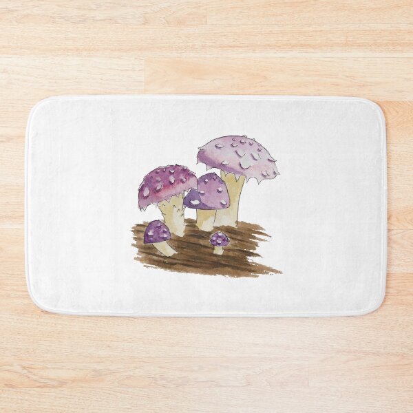 Item preview, Pholiota polychroa Scaly Cap Mushrooms White designed and sold by Nicky Rollings.