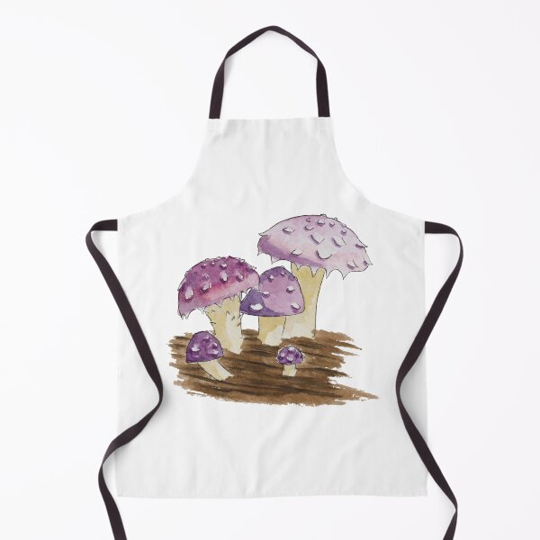Item preview, Pholiota polychroa Scaly Cap Mushrooms White designed and sold by Nicky Rollings.