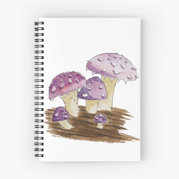 Item preview, Pholiota polychroa Scaly Cap Mushrooms White designed and sold by Nicky Rollings.