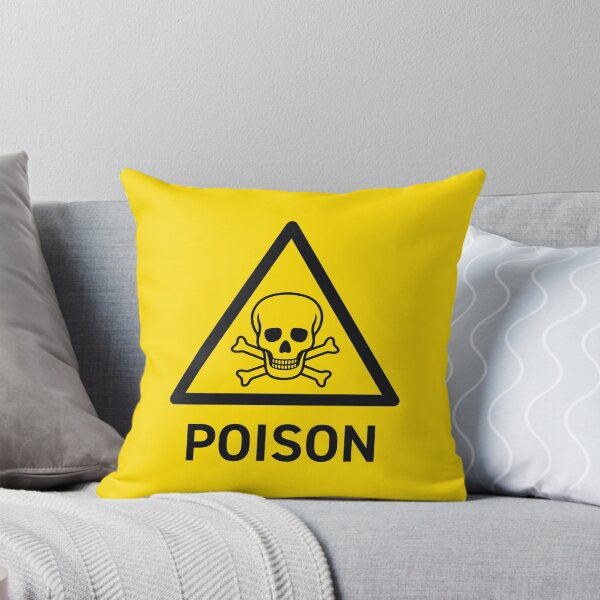 Item preview, Poison Safety Warning Sign designed and sold by VoodooCircus.