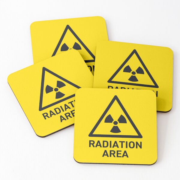 Item preview, Radiation Area Safety Warning Sign designed and sold by VoodooCircus.