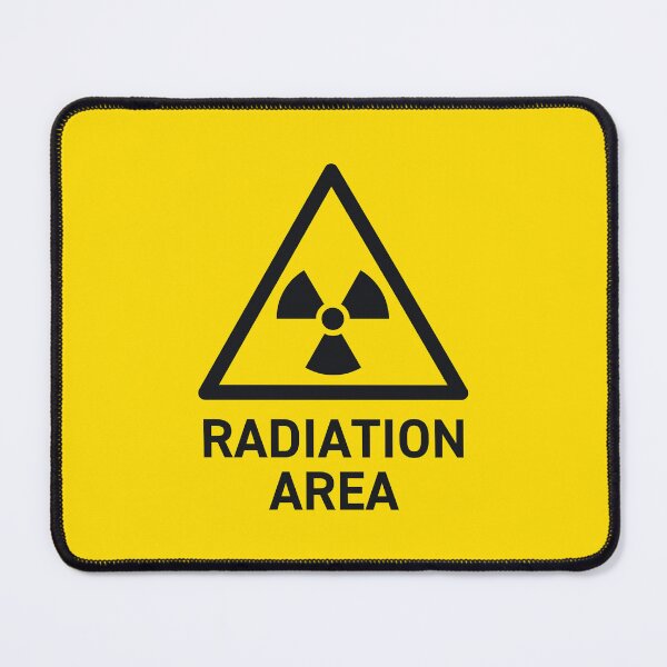 Artikelvorschau, Radiation Area Safety Warning Sign entworfen und verkauft von VoodooCircus.