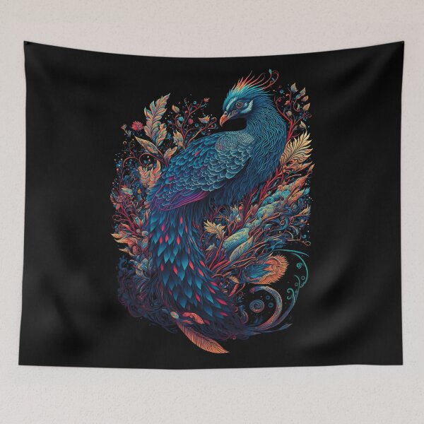 Item preview, Indian Peacock designed and sold by Rixel Studio.