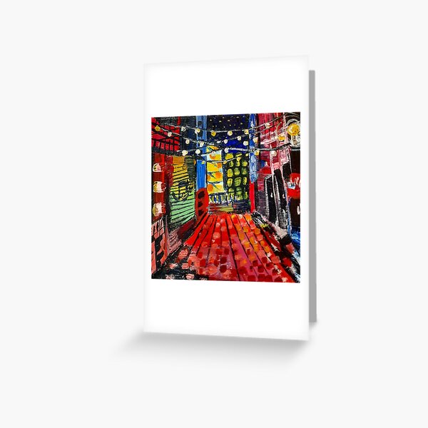 Tokyo Streets Greeting Card