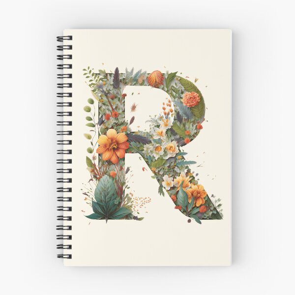 Item preview, Floral R designed and sold by BinormalStuidos.