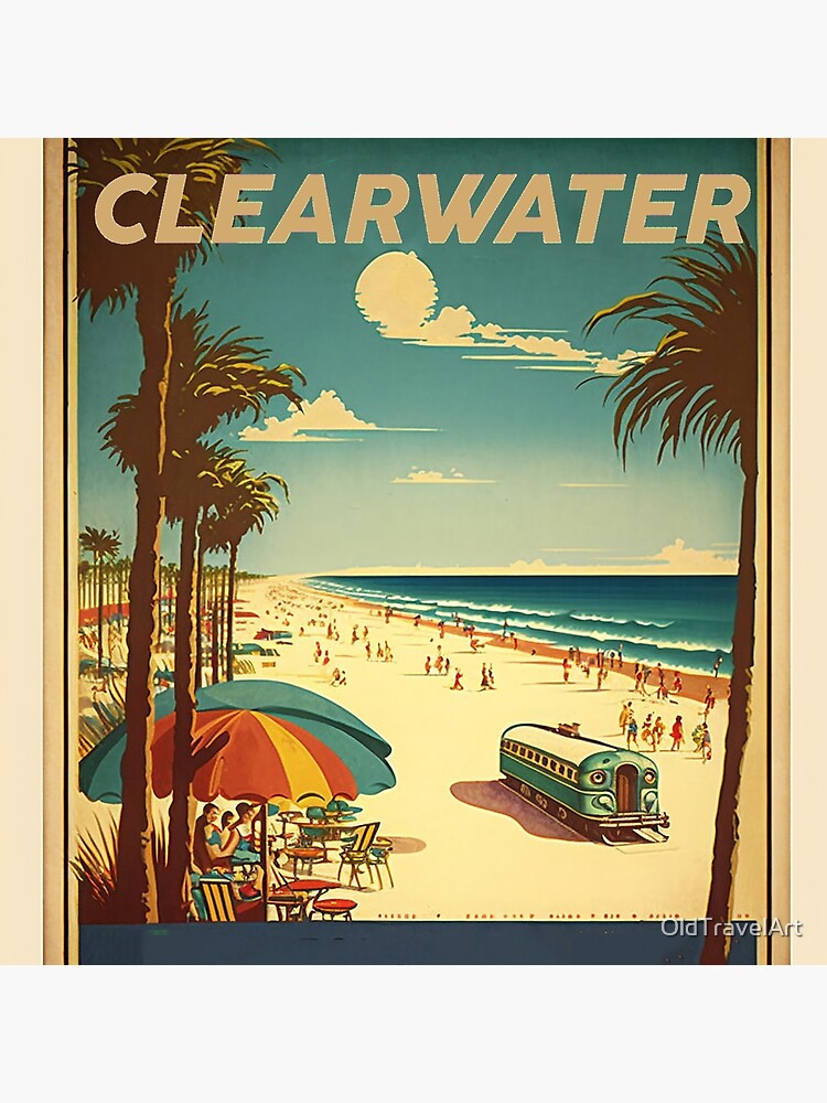 1947 Miami Beach, Florida: Winter Time, Summer Time Vintage Print Ad