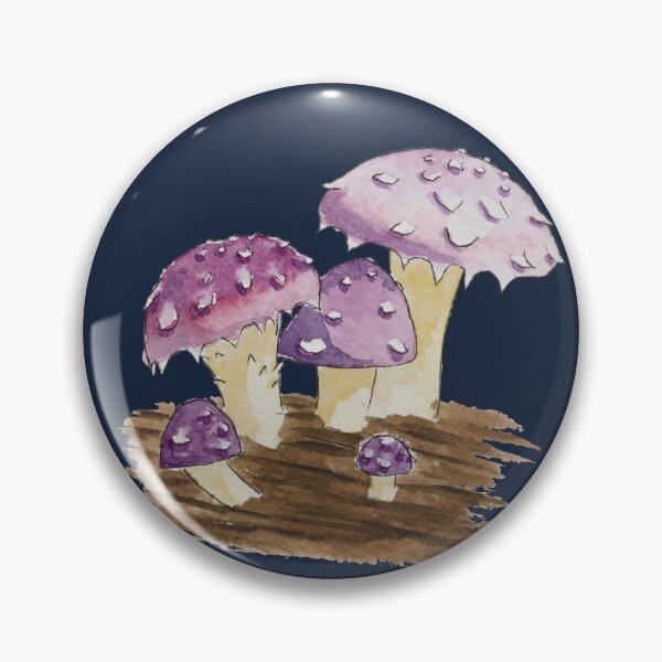 Item preview, Pholiota polychroa Scaly Cap Mushrooms Coloured designed and sold by Nicky Rollings.