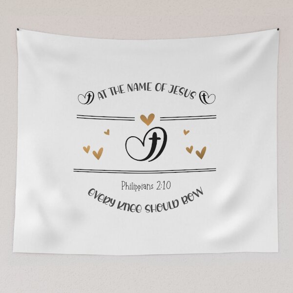 Item preview, Christian Design - At the name of Jesus designed and sold by simplydesignart.
