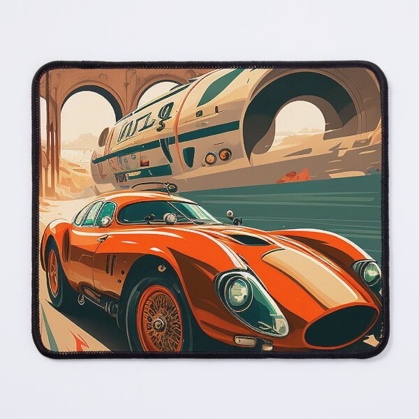 Item preview, Fujairah UAE Supercar Vintage Travel Art Poster designed and sold by OldTravelArt.