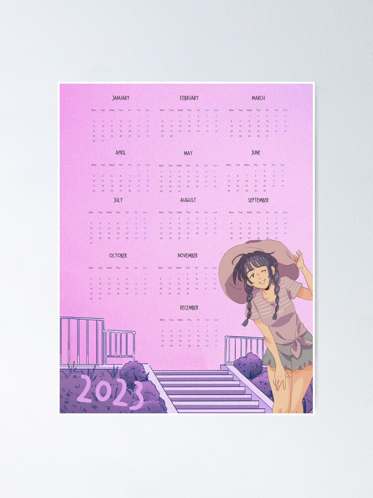 Free Downloadable Romance Anime Calendar 2022 – All About Anime and Manga