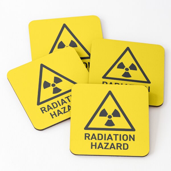 Item preview, Radiation Hazard Safety Warning Sign designed and sold by VoodooCircus.