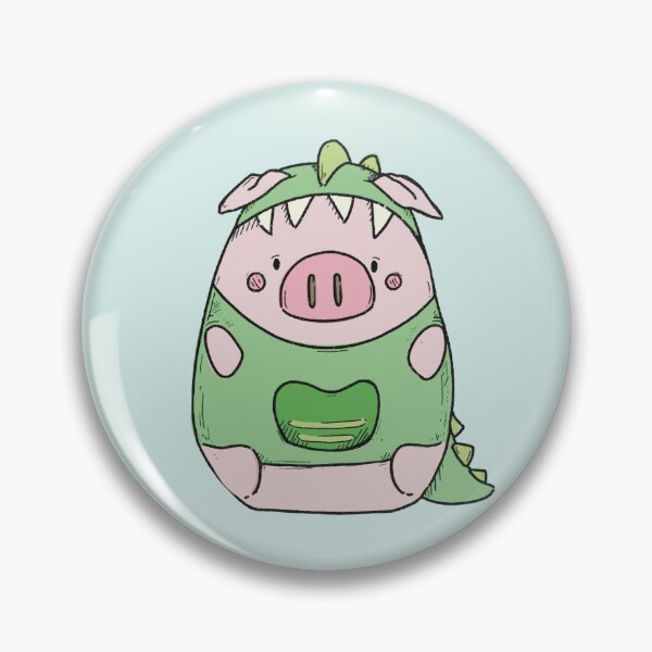 Item preview, Juguete Dino Piggy Squish designed and sold by VictoriaColors.