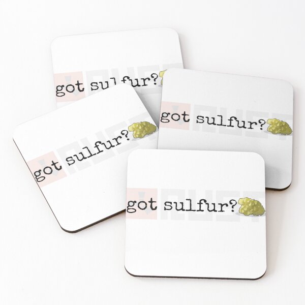Item preview, got sulfur? Rust game design. designed and sold by Trendphics.