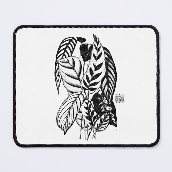 Item preview, Maranta and Calathea Plants | Black Artwork |  designed and sold by VintagePlantJoy.