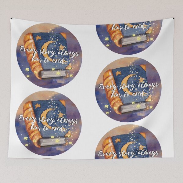 Item preview, Every story always has to end with magic book. designed and sold by GREENTAGs.