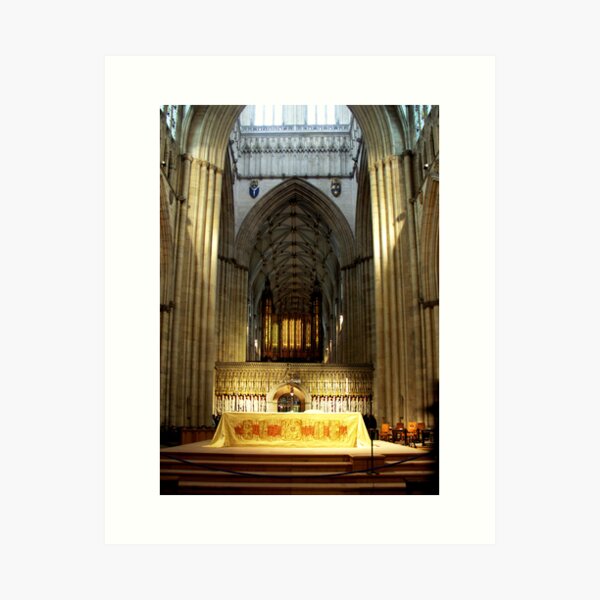 Item preview, Altar in York Minster, Yorkshire designed and sold by Bev Pascoe.