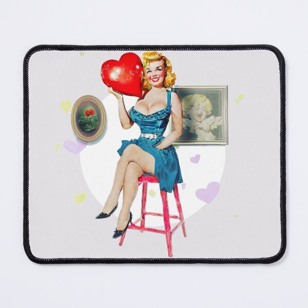 Item preview, Valentine Pinup Girl designed and sold by cutestpinups.