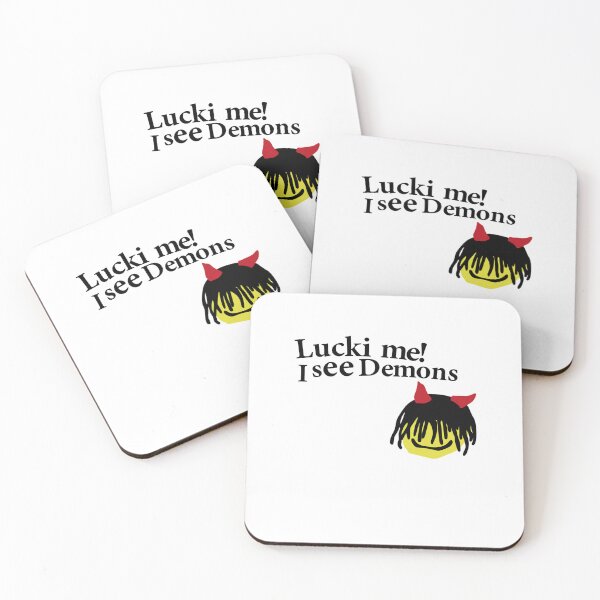 Item preview, lucki me i see demons  designed and sold by TheLordRings.