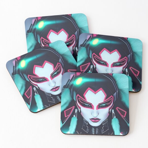 Item preview, Cyberpunk Hotties (28) - Beautiful Sci fi Women designed and sold by TheThirdEye.