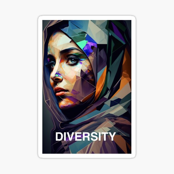 Diversity 3 Sticker
