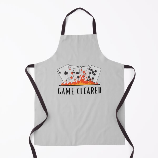 Item preview, Game Cleared Cards on Fire designed and sold by GoseStudio.